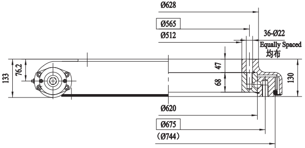 SE25&PE25回轉(zhuǎn)驅(qū)動圖紙