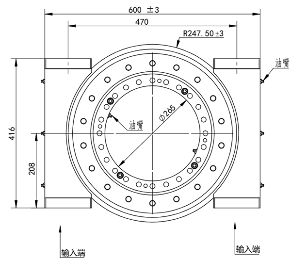 WZ-0343-2雙蝸桿回轉(zhuǎn)驅(qū)動(dòng)圖紙