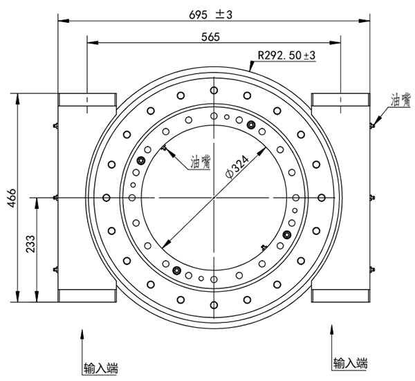 WZ-0419-2雙蝸桿回轉(zhuǎn)驅(qū)動(dòng)圖紙