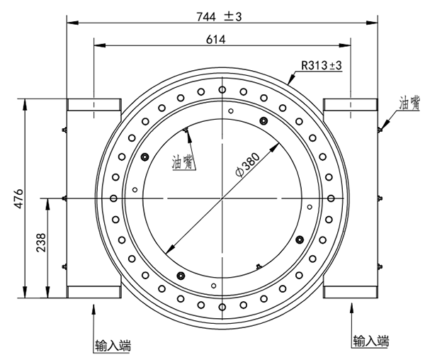 WZ-0478-2雙蝸桿回轉(zhuǎn)驅(qū)動(dòng)圖紙