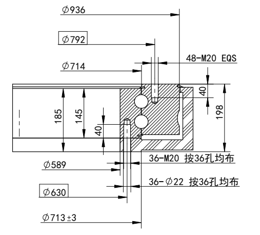 0713雙蝸桿回轉驅動圖紙